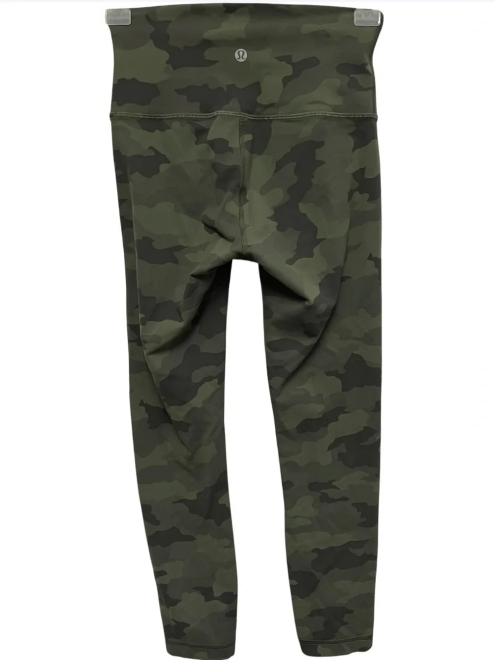 Lululemon wunder train crop legging 23” heritage camo green